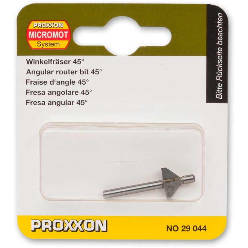 Load image into Gallery viewer, Proxxon Individual Straight Wood Router Bits 3.2mm Shank   (29024, 29026, 29028, 29030, 29032, 29034, 29036, 29038 &amp; 29040)
