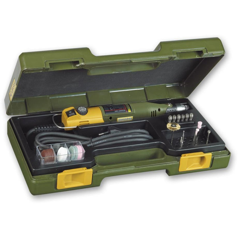 Load image into Gallery viewer, Proxxon MICROMOT 230/E Slimline Mill/ Drill CASED SET 34-Piece 230v    (28430)

