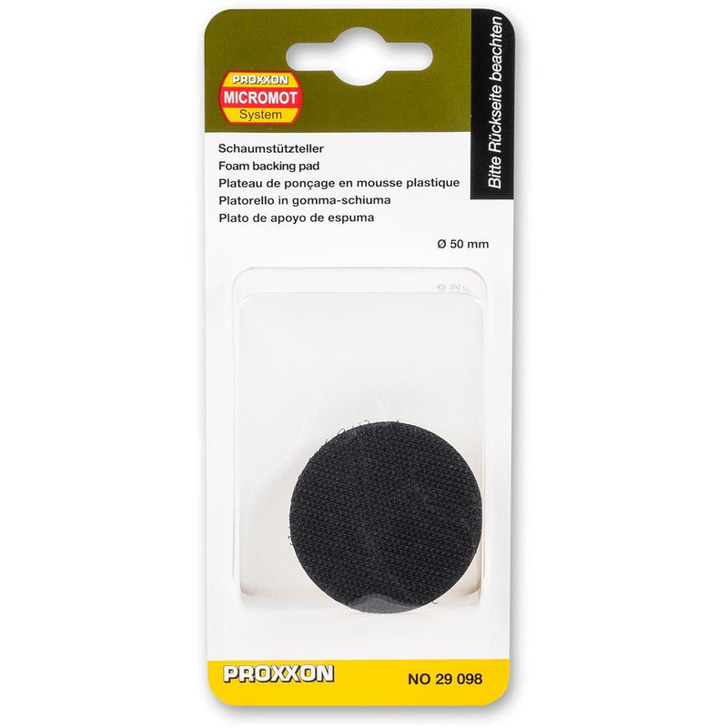 Load image into Gallery viewer, Proxxon Foam Backing Pad 50mm for Polishers   (29098)
