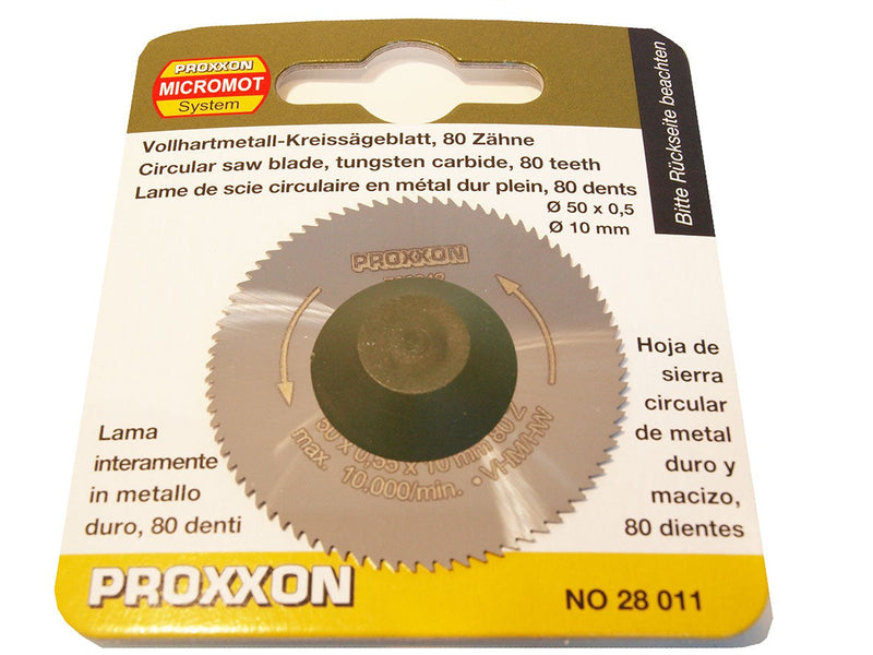 Load image into Gallery viewer, Proxxon Solid Carbide Blade for KS230 50mm Dia     (28011)
