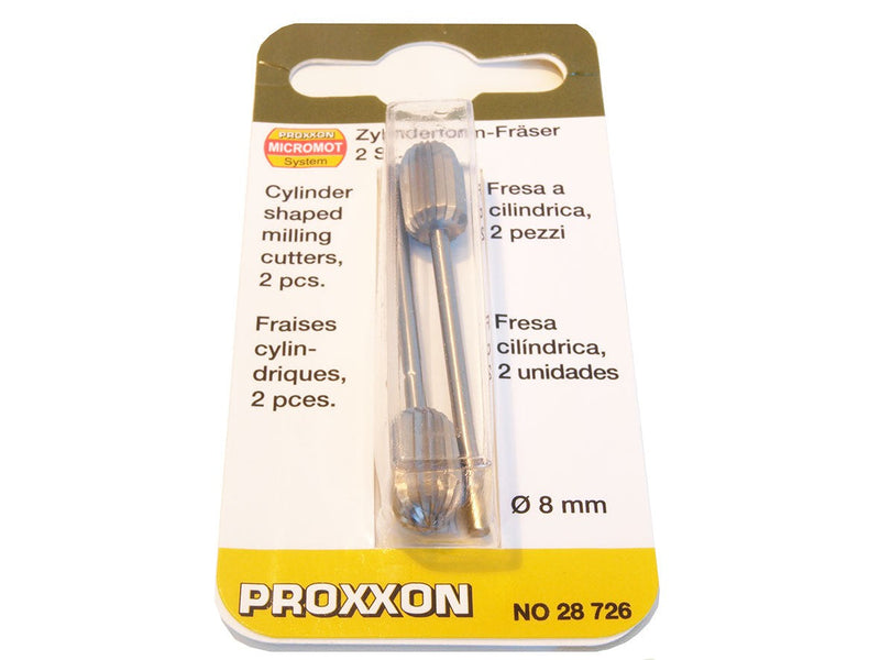 Load image into Gallery viewer, Proxxon HSS Milling Cutters (Packs of 2)     (28722, 28723, 28724, 28725, 28726, 28727)
