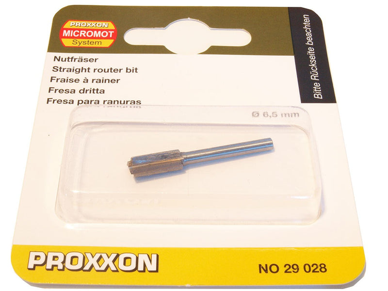 Load image into Gallery viewer, Proxxon Individual Straight Wood Router Bits 3.2mm Shank   (29024, 29026, 29028, 29030, 29032, 29034, 29036, 29038 &amp; 29040)
