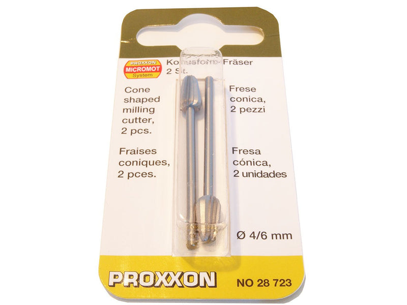 Load image into Gallery viewer, Proxxon HSS Milling Cutters (Packs of 2)     (28722, 28723, 28724, 28725, 28726, 28727)
