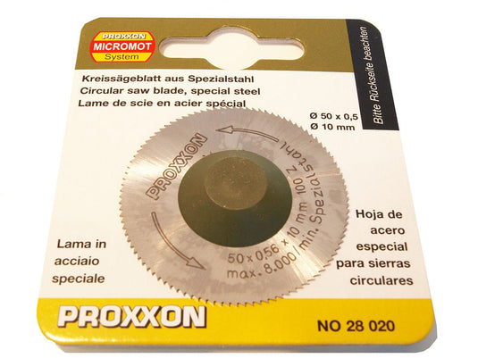 Proxxon Precision Fine Blade for KS230 50mm Dia     (28020)
