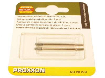 Load image into Gallery viewer, Proxxon Silicone Carbide Grinding Points Pack of 2   (28270)
