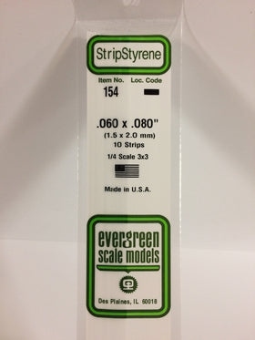 EVERGREEN Rectangular / Square Dimensional Styrene Section