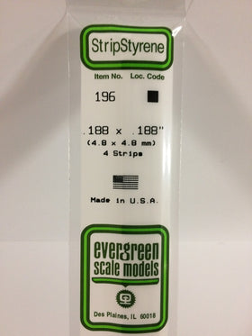 Load image into Gallery viewer, EVERGREEN Rectangular / Square Dimensional Styrene Section
