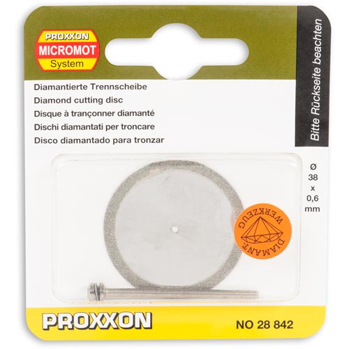 Load image into Gallery viewer, Proxxon Diamond Cutting Discs  - 2.35mm Arbor   (28840 &amp; 28842)
