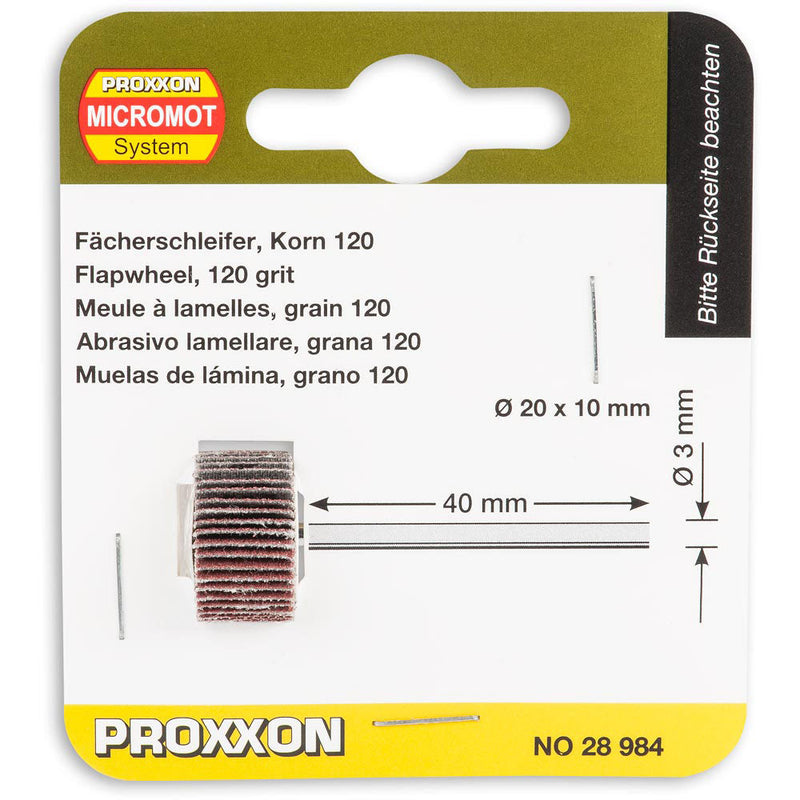 Load image into Gallery viewer, Proxxon Flap Sanding Wheels    (28984 &amp; 28985)
