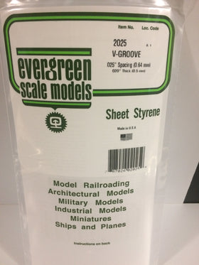 Load image into Gallery viewer, EVERGREEN V-Groove Siding Styrene Sheets - 0.50mm Thick
