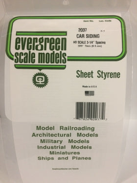 Load image into Gallery viewer, EVERGREEN Freight Car Siding Styrene Sheets - 0.5mm Thick
