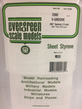 Load image into Gallery viewer, EVERGREEN V-Groove Siding Styrene Sheets - 0.50mm Thick
