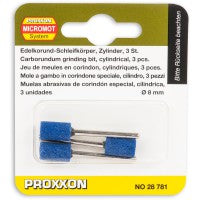 Load image into Gallery viewer, Proxxon Corundum Grinding Bits - 3mm Shank  (Packs of 3)   (28781, 28782 &amp; 28783)
