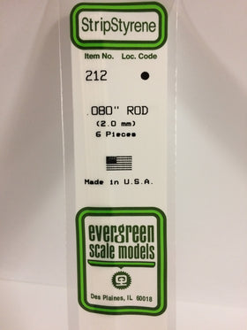 Load image into Gallery viewer, EVERGREEN Round Styrene Rod
