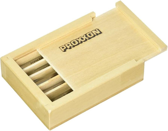 PROXXON 5-Pce HSS Lathe Cutting Tool Set 8x8x80mm (For PD250 Lathe)