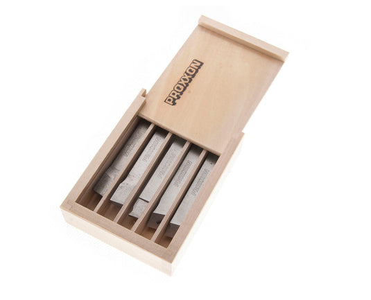 Proxxon 5-Piece Lathe Cutting Tool Set 10x10mm  (24550)