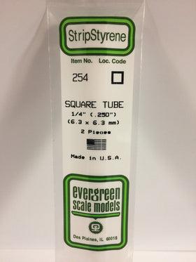 Load image into Gallery viewer, EVERGREEN Square Styrene Tube (Telescoping)

