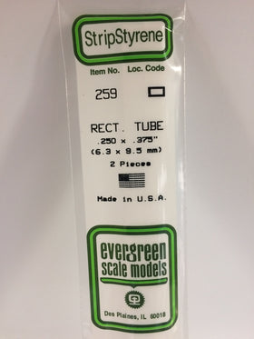 Load image into Gallery viewer, EVERGREEN Rectangular Styrene Tube (Telescoping)
