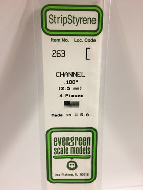 Load image into Gallery viewer, EVERGREEN Styrene U-Channel

