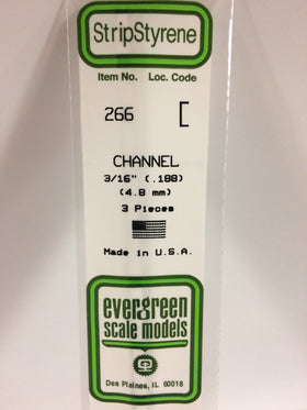 Load image into Gallery viewer, EVERGREEN Styrene U-Channel
