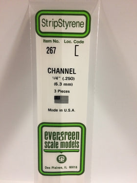 Load image into Gallery viewer, EVERGREEN Styrene U-Channel
