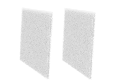 Proxxon Spare Fleece Pre-Filters (x2) for ASA Extraction Unit