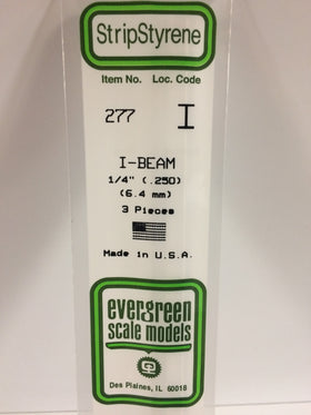 Load image into Gallery viewer, EVERGREEN Styrene I-Beam
