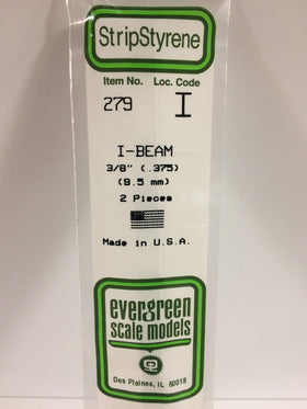 Load image into Gallery viewer, EVERGREEN Styrene I-Beam
