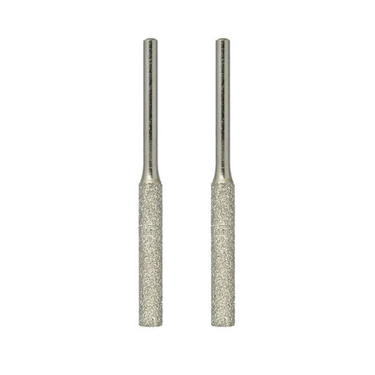 Proxxon Diamond Coated Cylinder Grinding Bits 5mm Dia - Pack of 2    (28246)