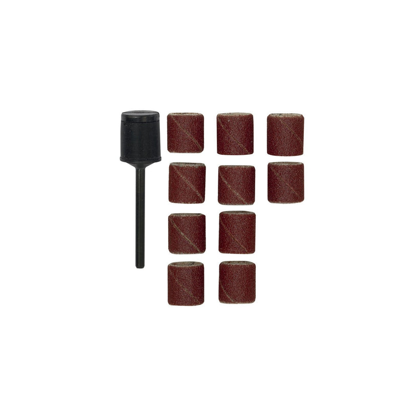 Load image into Gallery viewer, Proxxon Sanding Drums with Arbor and Replacement Drums (Packs of 10)   (28978, 28979, 28980 &amp; 28981)
