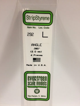 Load image into Gallery viewer, EVERGREEN Styrene L-Angle
