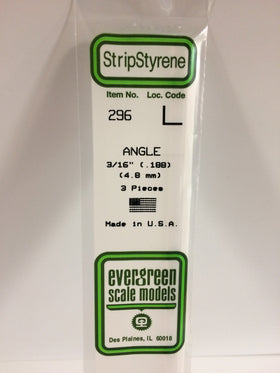 Load image into Gallery viewer, EVERGREEN Styrene L-Angle
