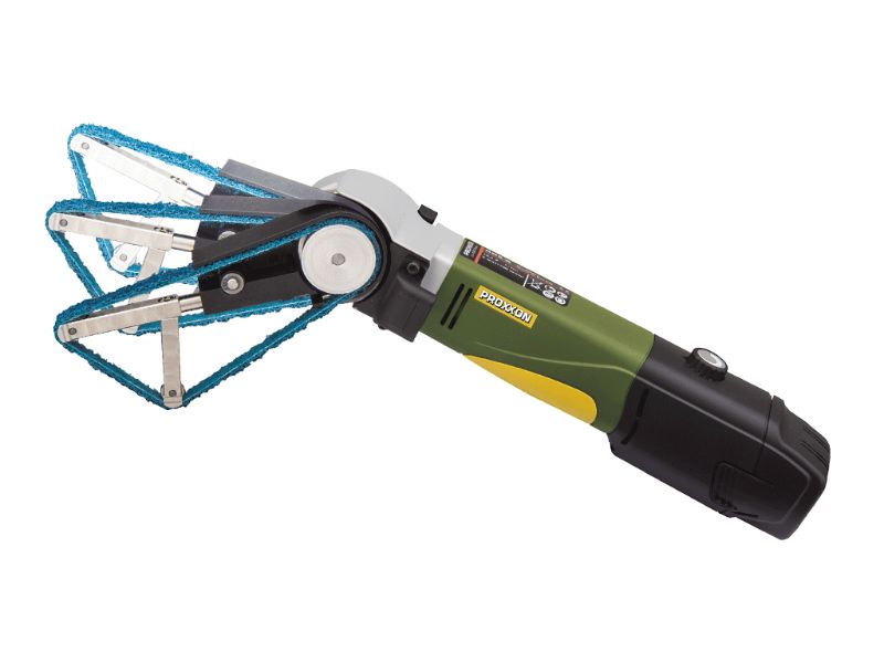 Load image into Gallery viewer, Proxxon RBS/A Cordless Tube Belt Sander Kit 10.8v 2.6Ah   (29830)
