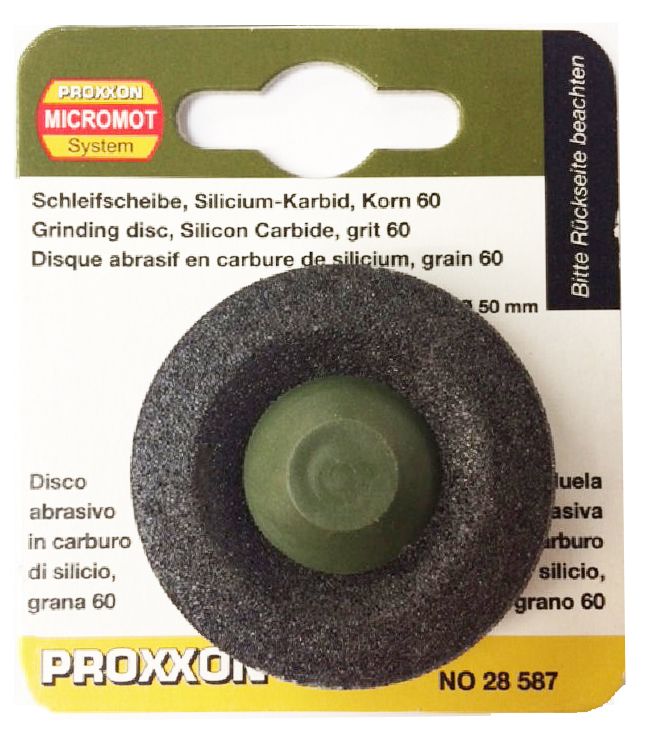 Load image into Gallery viewer, Proxxon Silicone Carbide Grinding Disc for LHW  50mm  60 Grit     (28587)
