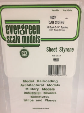 Load image into Gallery viewer, EVERGREEN Freight Car Siding Styrene Sheets - 1.0mm Thick
