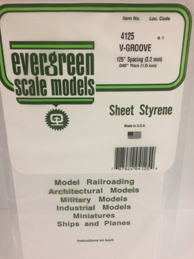 Load image into Gallery viewer, EVERGREEN V-Groove Siding Styrene Sheets - 1.00mm Thick
