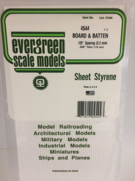 Load image into Gallery viewer, EVERGREEN Board &amp; Batten Siding Styrene Sheets
