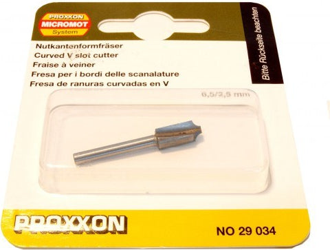 Load image into Gallery viewer, Proxxon Individual Straight Wood Router Bits 3.2mm Shank   (29024, 29026, 29028, 29030, 29032, 29034, 29036, 29038 &amp; 29040)
