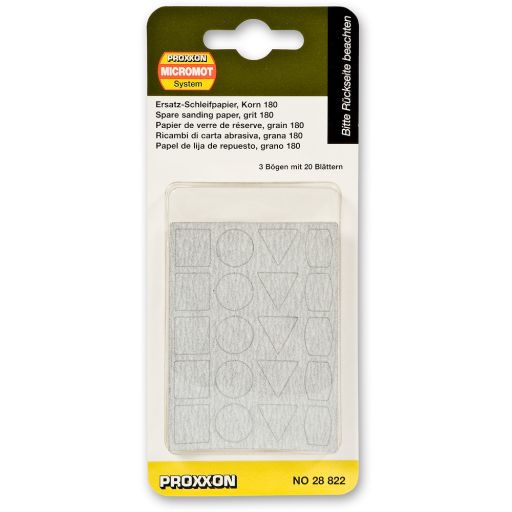 Load image into Gallery viewer, Proxxon Sanding Sheets for PS13 Pensander    (28822, 28824 &amp; 28826)
