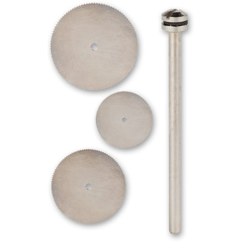 Load image into Gallery viewer, Proxxon Spring Steel Cutting Blades &amp; Arbor      (28830)
