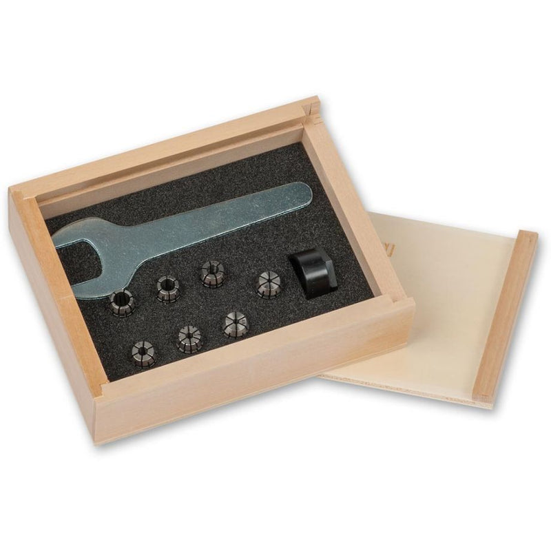 Load image into Gallery viewer, Proxxon ER11 Collet Set for FD150/E Lathe    (24154)
