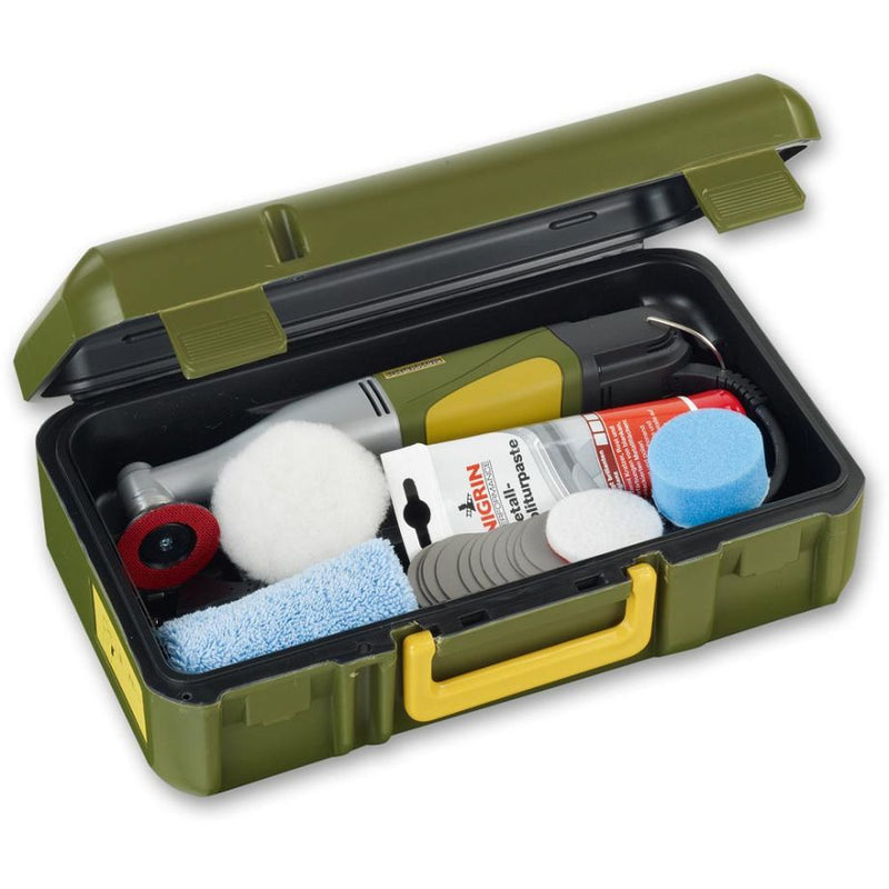 Load image into Gallery viewer, Proxxon WP/E Angle Polisher Cased Tool Kit 230v    (28660)

