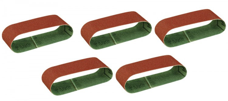 Load image into Gallery viewer, Proxxon Corundum Sanding Belts for BBS/S (Packs of 5)     (28922, 28924 &amp; 28928)
