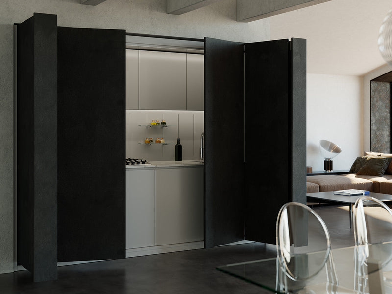 Load image into Gallery viewer, Salice Exedra2 Star Folding Pocket Door System
