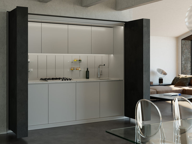 Load image into Gallery viewer, Salice Exedra2 Star Folding Pocket Door System
