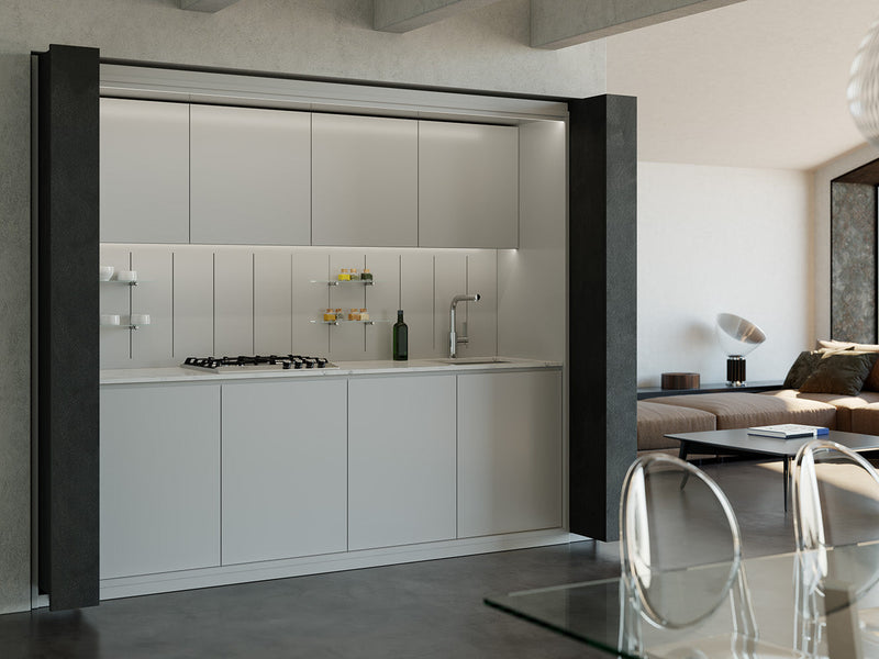 Load image into Gallery viewer, Salice Exedra2 Star Folding Pocket Door System
