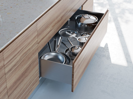 Salice Progressa+ G7E9P Concealed Drawer Runner - Push to Open (Handleless) - 18-19mm Sides