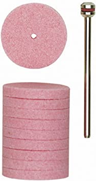 Load image into Gallery viewer, Proxxon Corundum Grinding Wheels 22x3mm Pack of 10    (28302)
