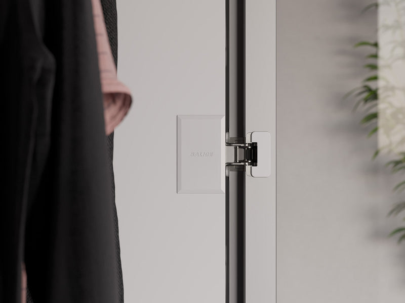 Load image into Gallery viewer, Salice Conecta Hinge for Aluminium Doors 10-12.5mm Overlay - CQZ3JE - From 25mm Thick
