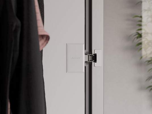 Salice Conecta Aluminium 25mm Profile with Grooved Handle - 3000mm - Bulk Pack of 10 Lengths